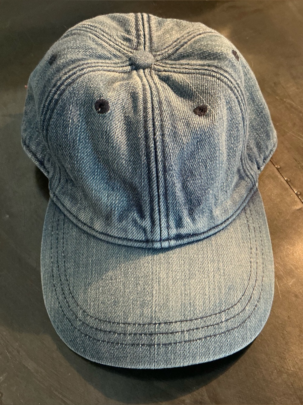 ‼️New Madewell Light Wash Denim Baseball Cap